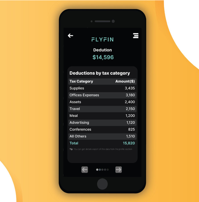 FlyFin app