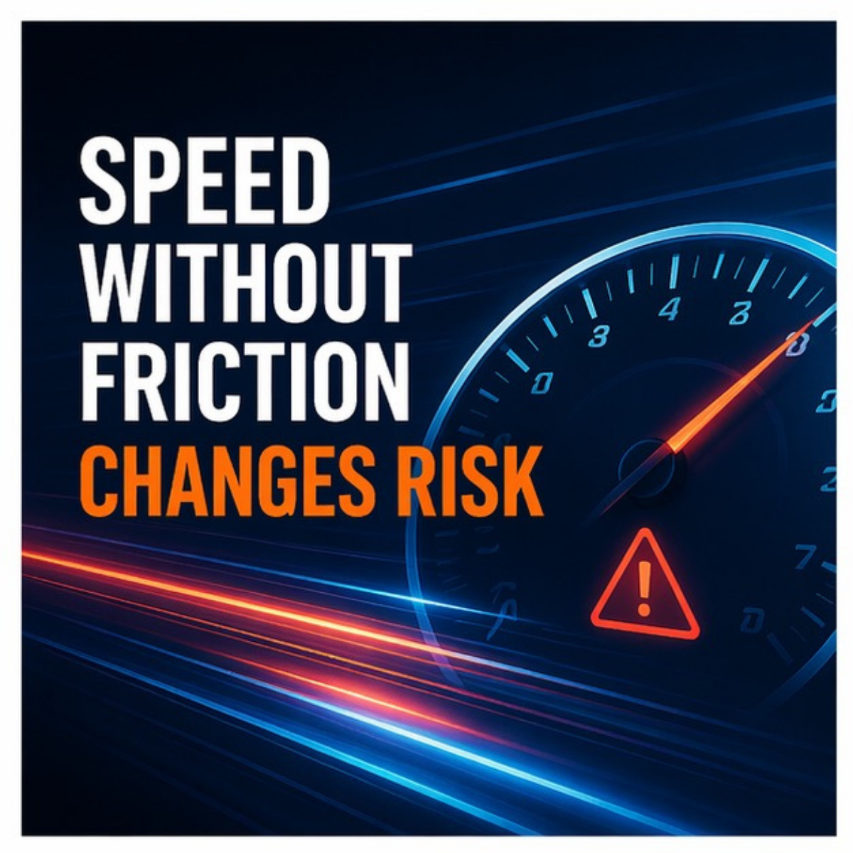 Speed without friction changes risk. Growth Signals